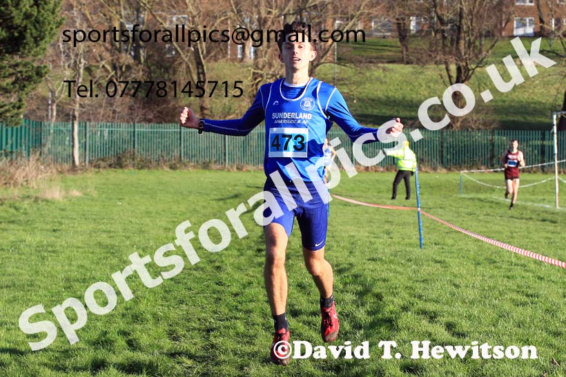 Senior Mens 2023 Birtley Cross Country Relays, County Durham. Photo: David T. Hewitson/Sports for All Pics